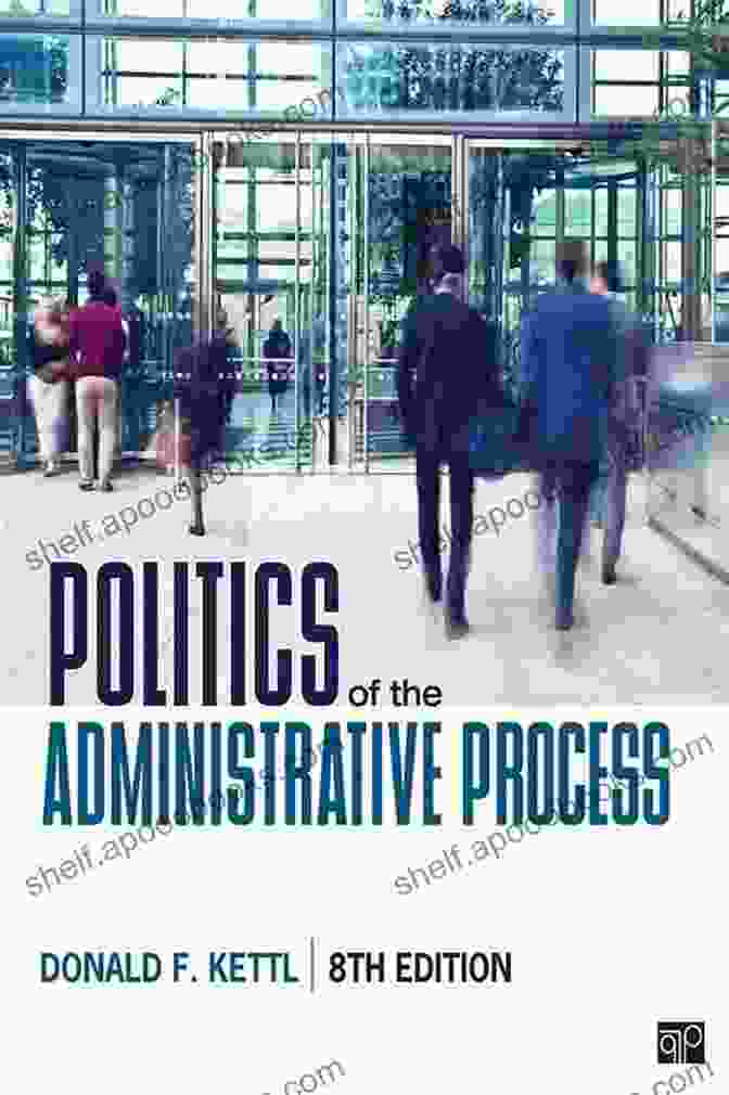 A Close Up View Of A Book Titled 'Politics Of The Administrative Process' With A Group Of People Working In The Background Politics Of The Administrative Process