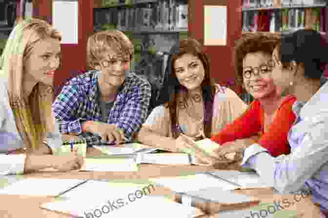 A Group Of Children Standing Together In A Library, Their Faces Filled With Determination And Excitement The Ghost Riddle (Secrets Of The Library Of Doom)