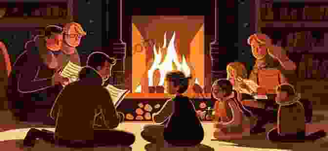 A Heartwarming Portrayal Of A Family Gathered Around A Traditional Cornish Hearth. TRADITIONS AND HEARTHSIDE STORIES OF WEST CORNWALL VOL 2