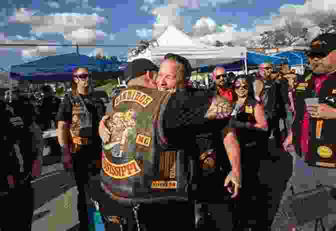 A Motorcyclist Arrives Home, Greeted By Family And Friends, Symbolizing The Completion Of The Journey And The Transformation Within. Eight Wheels And A Prayer