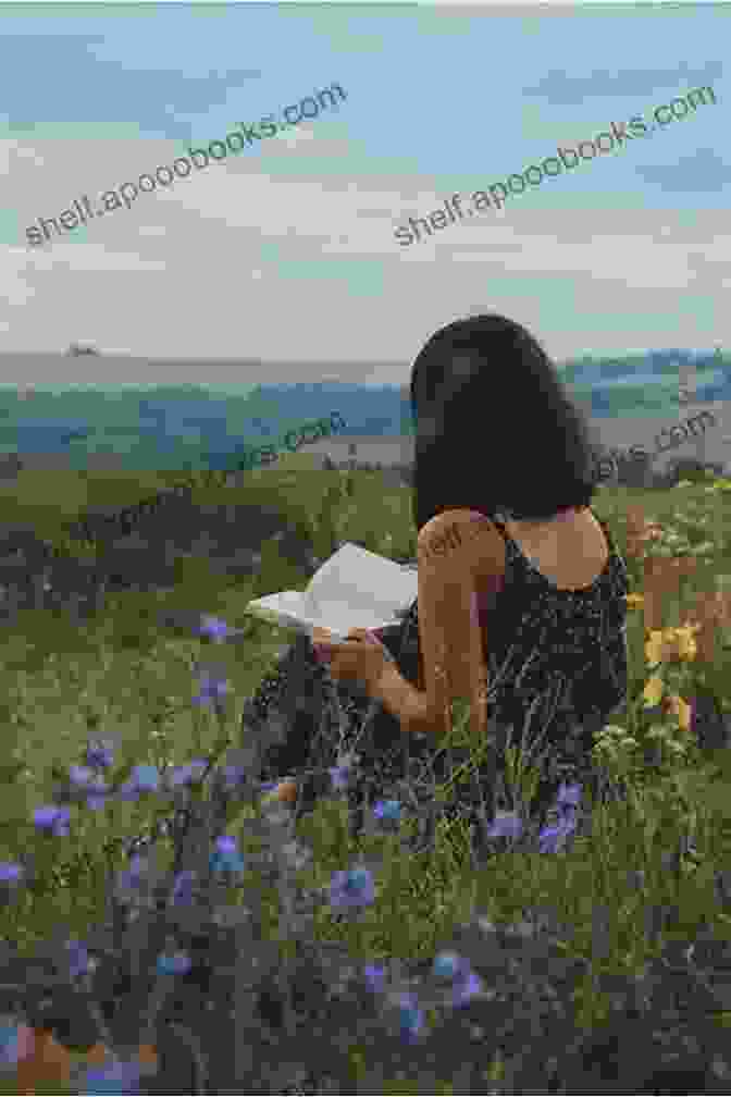 A Serene Image Of A Woman Sitting In A Field Of Wildflowers, With A Book Of Poetry In Her Hands. Healing: A Collection Of Poems