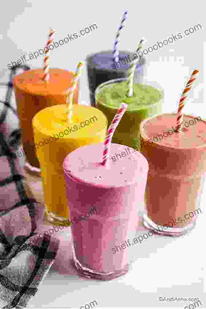 A Variety Of Colorful Smoothies In Glasses Low Calorie Smoothies: Quick Easy Smoothie Recipes For Beginners