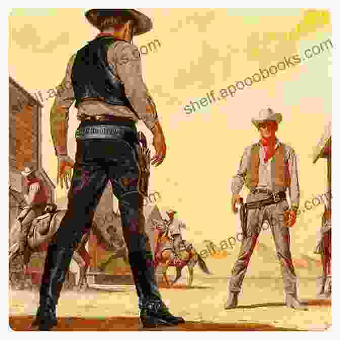 A Weathered Cowboy Stands With A Gun In Hand, Facing A Group Of Bandits. Deadly Delivery (The Gunsmith 476)