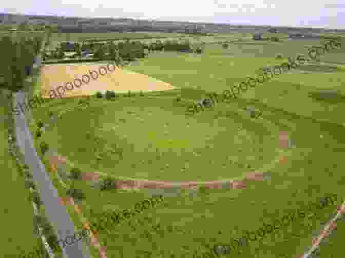 Aerial View Of The Rathcroghan Archaeological Site, Revealing The Sprawling Expanse Of Ancient Monuments And Earthworks Amidst The Verdant Irish Countryside Rathcroghan Irish Royal Site