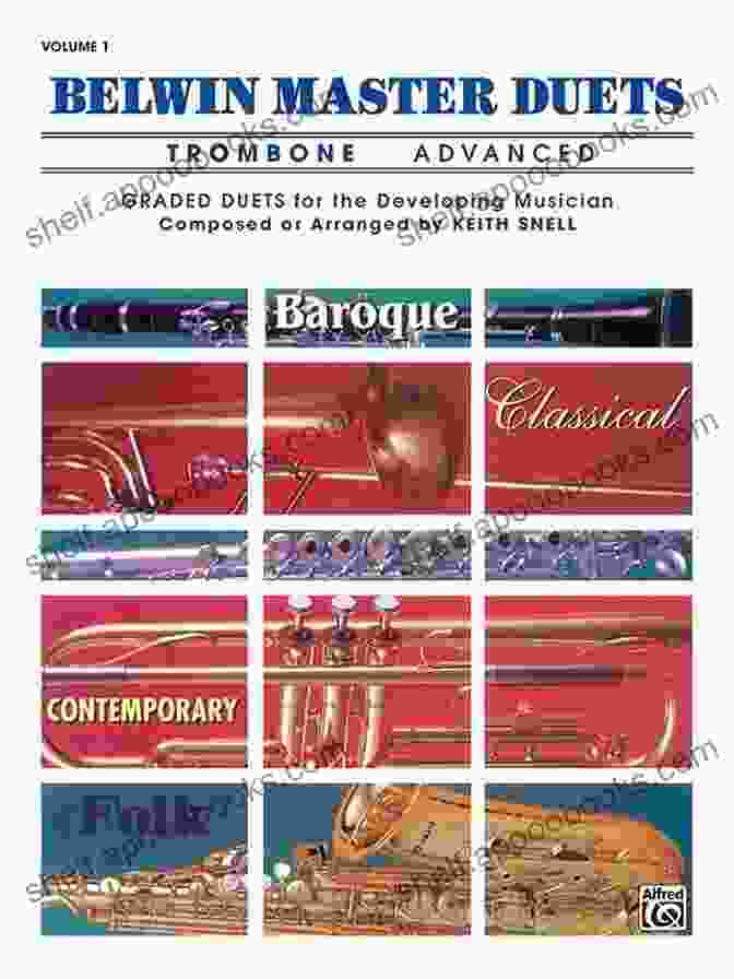 Belwin Master Duets Trombone Advanced Volume Cover Belwin Master Duets Trombone Advanced Volume 1: Trombone Duets