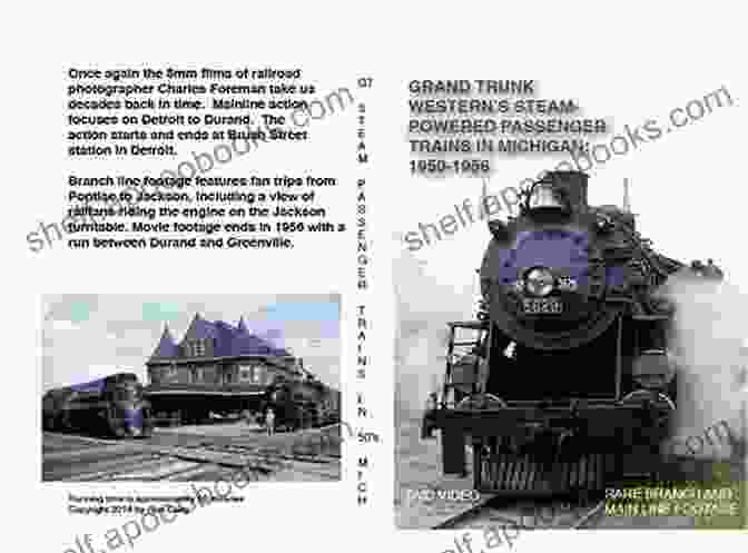 Book Cover Of 'In Search Of The Grand Trunk' By Sam Miller In Search Of The Grand Trunk: Ghost Rail Lines In Ontario