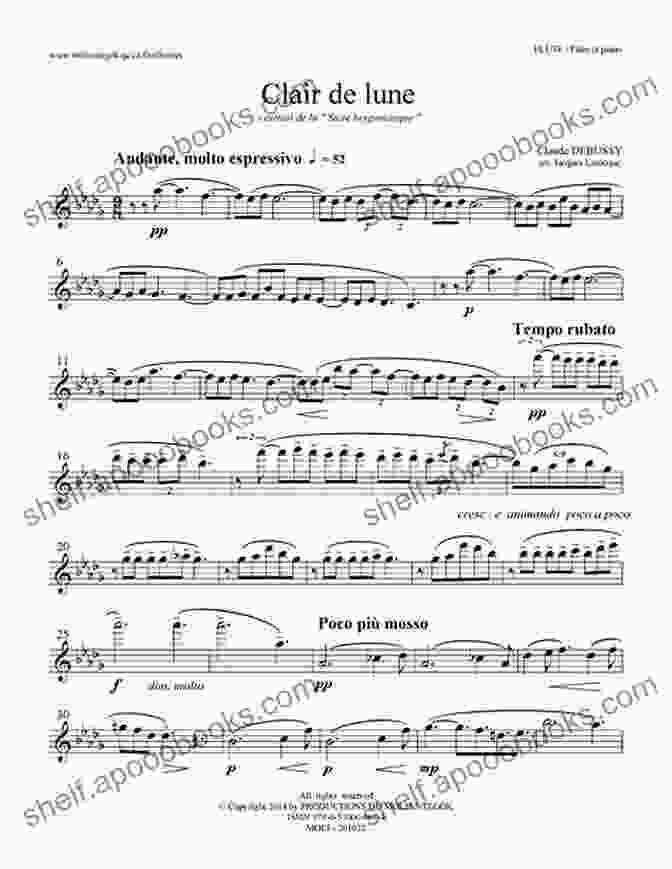 Clair De Lune Sheet Music Viola Part: Clair De Lune For String Trio And Organ: Suite Bergamasque Third Movement