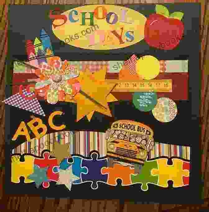 Cover Of Scrap School 12 Book Featuring A Vibrant Quilt Design Scrap School: 12 All New Designs From Amazing Quilters