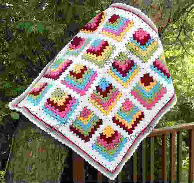 Crochet Project: Colorful Granny Square Blanket Big Of Crocheting: 143 Amazing Crochet Projects For Any Occasion And Great Crochet Stitch Guide: (Crochet Accessories Crochet Patterns Crochet Easy Crocheting)