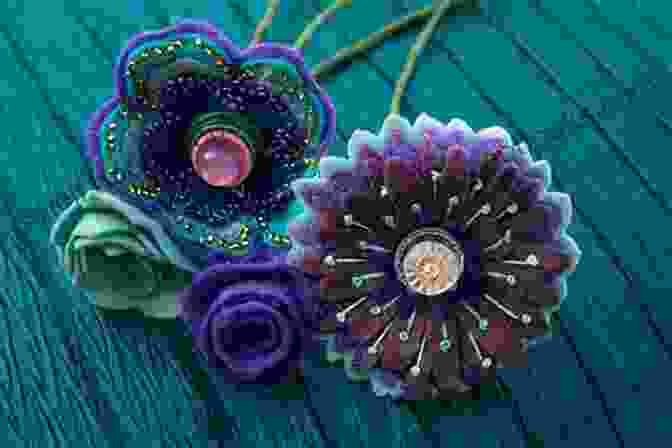 Embellishments In Needle Felting, Showcasing The Incorporation Of Beads, Sequins, And Other Decorative Elements. The Tutorial About Needle Felting: The Needle Felting Guideline For Beginners To Start