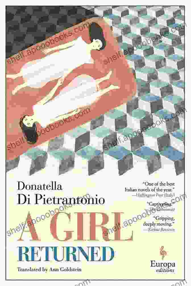 Girl Returned Book Cover With A Young Woman's Eyes Visible Through A Crack In The Wall A Girl Returned Donatella Di Pietrantonio