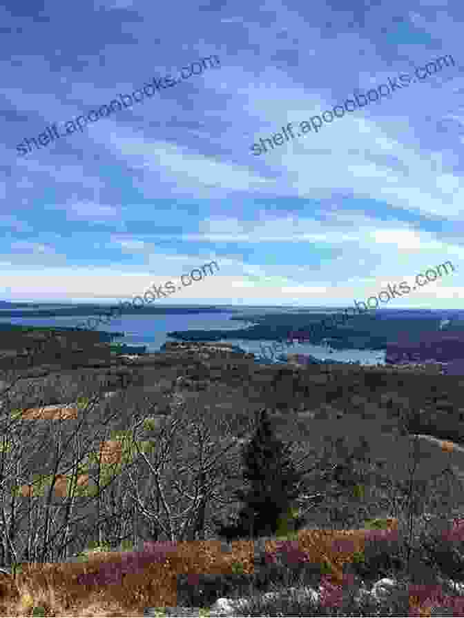 Panoramic View Of Blue Hill Mountain With Rolling Hills And Distant Coastline Downeast Maine: Bar Harbor Acadia Mt Desert Northeast Harbor Beyond (Travel Adventures)