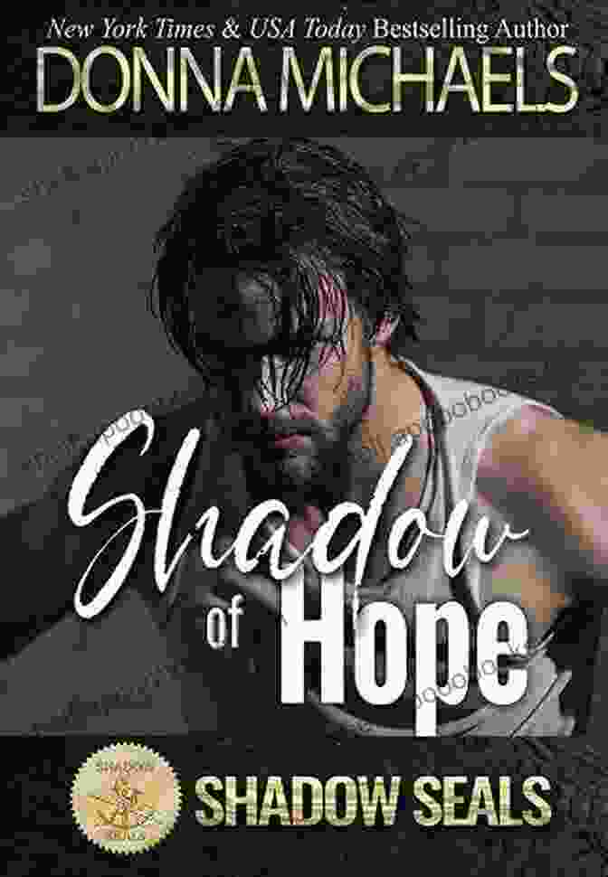 Shadow Of Hope Book Cover By Donna Michaels, Featuring A Woman Standing In A Field With Her Back To The Viewer, Her Arms Outstretched Towards The Sky. Shadow Of Hope Donna Michaels