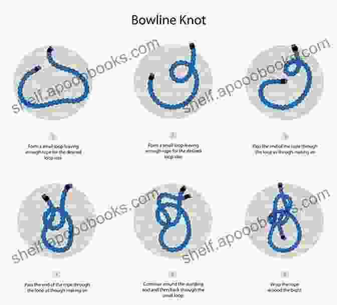 Step By Step Image Showing How To Tie A Bowline Knot 50 Knots You Need To Know: Learn 50 Knots For Sailing Climbing Camping And More