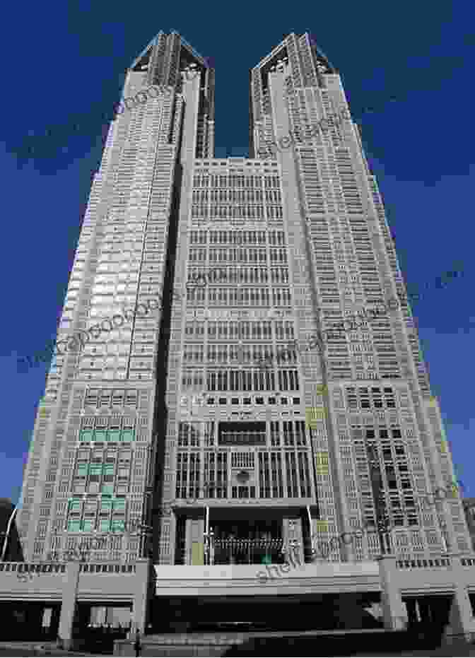 The Futuristic Facade Of The Tokyo Metropolitan Government Building, Designed By Kenzo Tange Viewed Sideways: Writings On Culture And Style In Contemporary Japan