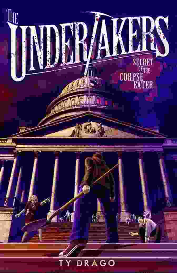 The Undertaker's Secret Of The Corpse Eater Book Cover, Featuring A Victorian Undertaker Holding A Candle In A Dimly Lit Crypt The Undertakers: Secret Of The Corpse Eater