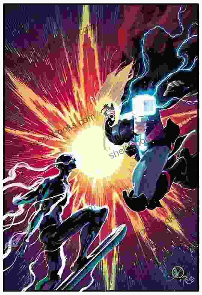 Thor 2024 Cover Art Featuring Thor Wielding His Hammer Against A Cosmic Backdrop Thor (2024 ) #9 Donny Cates