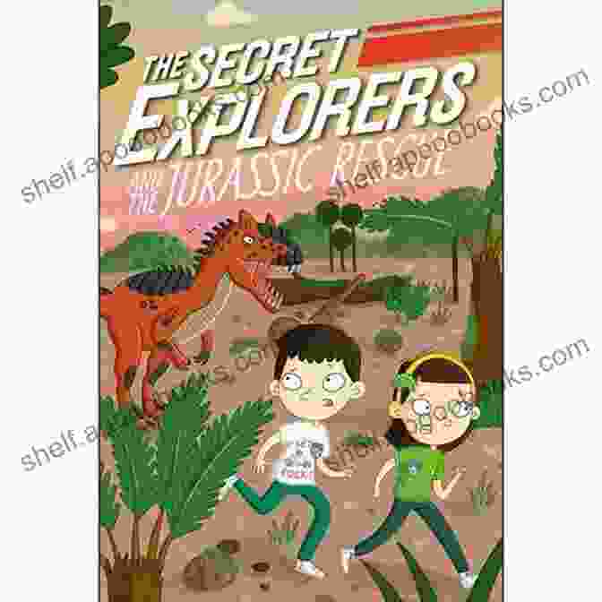 Time Traveling Adventure Book Cover Featuring A Group Of Explorers In A Jurassic Landscape The DarkTime Circle: The Sequel To A Hole In Jurassic Time