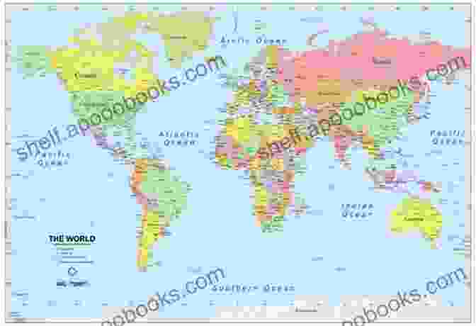 World Map Highlighting Capital Cities All Countries Capitals And Flags Of The World: 2024/A Guide To Flags From Around The World/Maps For Kids/Geography For Kids