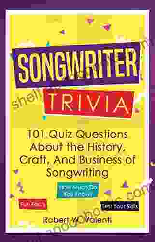 Songwriter Trivia: 101 Quiz Questions About the History Craft and Business of Songwriting